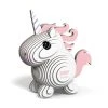 EUGY 650014 Bastelset 3D-Tierfigur "Einhorn" Carletto -Le Toy Van Geschäft 650014 1 Bastelset 3D Tierfigur Einhorn