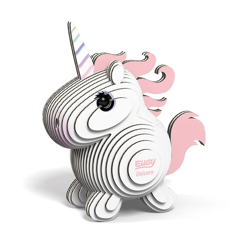 EUGY 650014 Bastelset 3D-Tierfigur "Einhorn" Carletto 3 EUGY 650014 Bastelset 3D-Tierfigur "Einhorn" Carletto