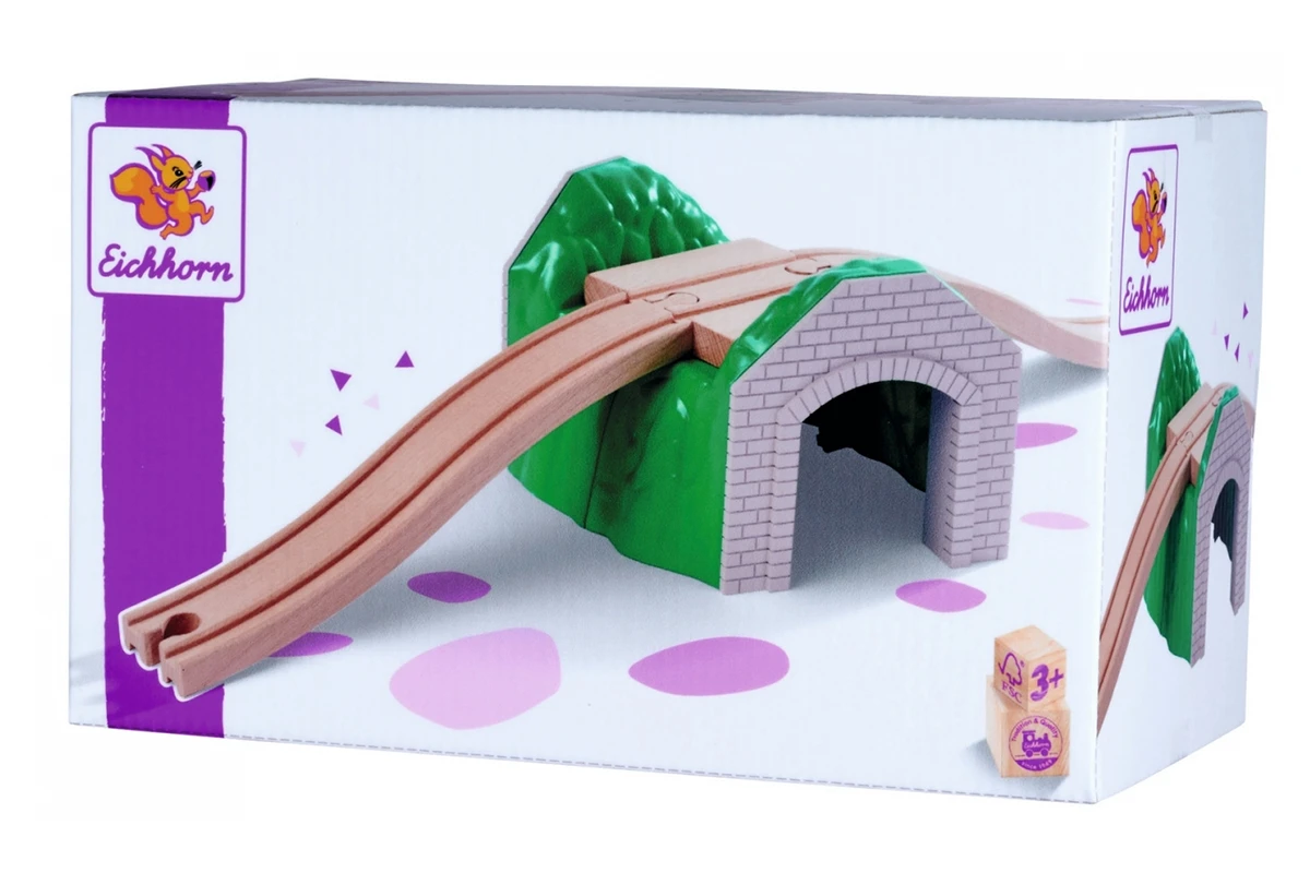 Eichhorn 6501 Tunnel Mit Überfahrt Für Holzeisenbahn 6 Eichhorn 6501 Tunnel Mit Überfahrt Für Holzeisenbahn – Bild 4