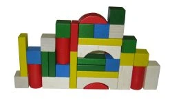 Holzspielwaren-Dresden 91102 Holzbausteine Bunt 36 Stk. Erzgebirge 5 Holzspielwaren-Dresden 91102 Holzbausteine Bunt 36 Stk. Erzgebirge -Le Toy Van Geschäft 6 3797 xl 2