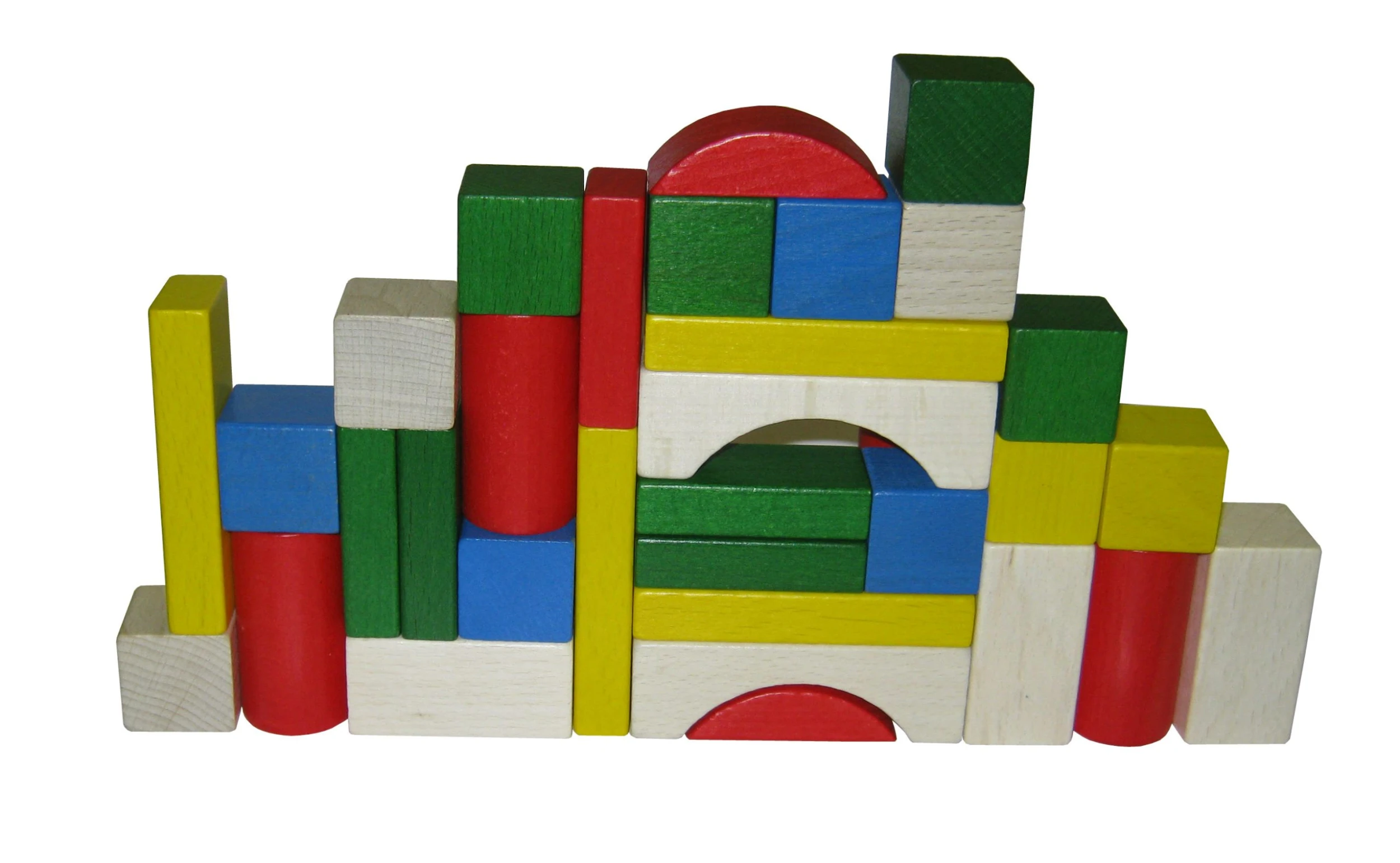 Holzspielwaren-Dresden 91102 Holzbausteine Bunt 36 Stk. Erzgebirge 4 Holzspielwaren-Dresden 91102 Holzbausteine Bunt 36 Stk. Erzgebirge – Bild 2