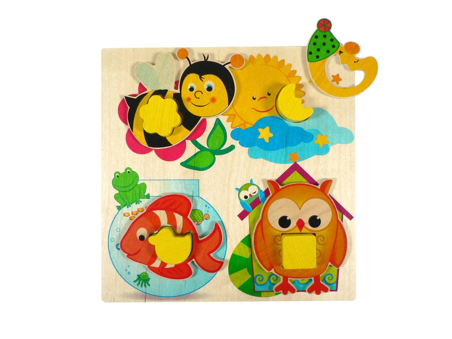 Hess 14796 Steckspiel "Eule" Steckpuzzle Holz Erzgebirge 3 Hess 14796 Steckspiel "Eule" Steckpuzzle Holz Erzgebirge