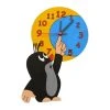 ABA-Factory ABA 74028 Wanduhr "Der Kleine Maulwurf Mit Mond" Holz -Le Toy Van Geschäft 74028 Wanduhr Der kleine Maulwurf mit Mond