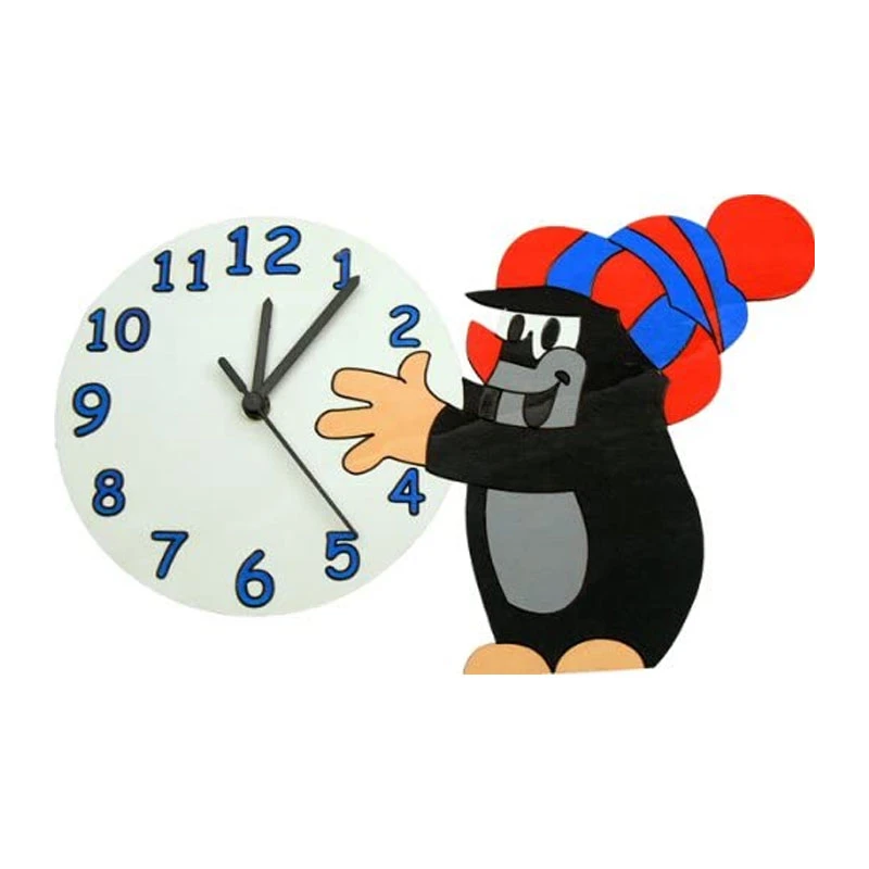 ABA-Factory ABA 74029 Wanduhr "Der Kleine Maulwurf Mit Mütze" Holz 3 ABA-Factory ABA 74029 Wanduhr "Der Kleine Maulwurf Mit Mütze" Holz