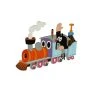 ABA-Factory ABA 74046 Kinder Garderobe "Der Kleine Maulwurf Mit Lokomotive" Holz -Le Toy Van Geschäft 74046 Kinder Garderobe Der kleine Maulwurf mit Lok