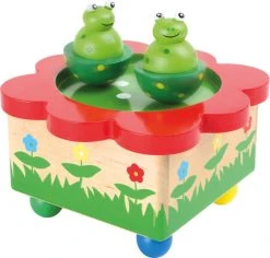 Legler 7541 Spieluhr "Froschteich" Spieldose Mit Fröschen Holz -Le Toy Van Geschäft 7541 small foot legler spieluhr froschteich 20190318 c