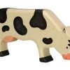 Holztiger 80002 Kuh Grasend Schwarz/weiß Holztier Goki 2 Holztiger 80002 Kuh Grasend Schwarz/weiß Holztier Goki -Le Toy Van Geschäft 80002 Kuh grasend