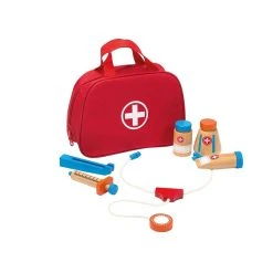 Jouéco Joueco 80037 Arzttasche 8-teilig Spiele-Set