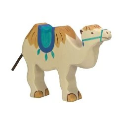 Holztiger 80165 Kamel Groß Mit Sattel Holztier Goki