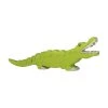 Holztiger 80174 Krokodil Groß 26x8x2,8 Cm Holztier Goki -Le Toy Van Geschäft 80174 Krokodil