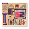 Melissa & Doug 12418 Stempelset "Prinzessin" 10 Stempel Stifte.. Holzbox -Le Toy Van Geschäft 8df3423d4b2a3dd28bc8acb57ee5b875