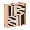 KAPLA-Holzplättchen 100er Box Schwarz/weiss Pinienholz Baukasten Holzbausteine -Le Toy Van Geschäft B100NB 1