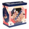 KAPLA-Holzplättchen 120er Box Natur, Rot, Rosa, Dunkelblau Pinienholz Baukasten Holzbausteine -Le Toy Van Geschäft BA120BRR 1 120er Box natur rot rosa dunkelblau