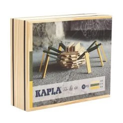 KAPLA-Holzplättchen Motivbaukasten "Spinne" 75er Kasten Pinienholz Bausteine 7 KAPLA-Holzplättchen Motivbaukasten "Spinne" 75er Kasten Pinienholz Bausteine -Le Toy Van Geschäft COF1DE 3 Spinne