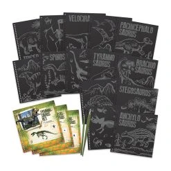 Hape DinosArt DA15201 Kratz Und Zeichenkunst -Le Toy Van Geschäft DA15201 3 Kratz und Zeichenkunst