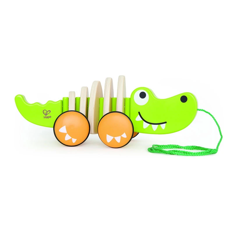 Hape E0348 Nachzieh "Krokodil" Croc Ziehtier Holz 3 Hape E0348 Nachzieh "Krokodil" Croc Ziehtier Holz