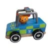 Hape E0486 Flitzer Fahrzeug "Polizeiwagen" Blau Holz -Le Toy Van Geschäft E0486 Flitzer Fahrzeug Polizeiwagen blau