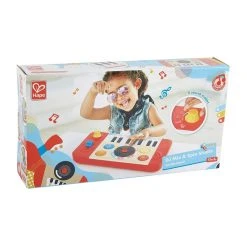 Hape E0621 DJ Mischpult Mit Vielen Effekten Holz/Kunststoff -Le Toy Van Geschäft E0621 5 DJ Mischpult