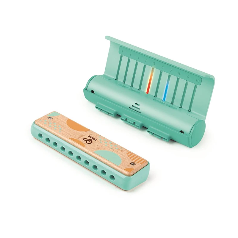 Hape E0623 Leuchtende Lern-Harmonika Mundharmonika Holz + Kunststoff 3 Hape E0623 Leuchtende Lern-Harmonika Mundharmonika Holz + Kunststoff