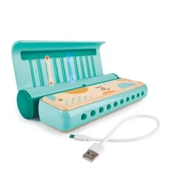 Hape E0623 Leuchtende Lern-Harmonika Mundharmonika Holz + Kunststoff 6 Hape E0623 Leuchtende Lern-Harmonika Mundharmonika Holz + Kunststoff -Le Toy Van Geschäft E0623 2 leuchtende Lern Harmonika