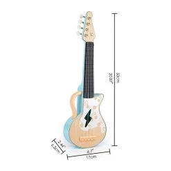Hape E0626 Rock´n´Roll Lern-Ukulele Musikinstrument -Le Toy Van Geschäft E0626 3 Rock n Roll Lern Ukulele