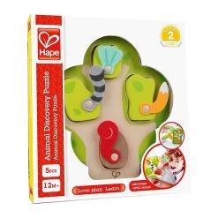 Hape E1616 Tier Suchpuzzle -Le Toy Van Geschäft E1616 3 Tier Suchpuzzle