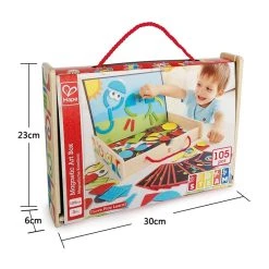 Hape E1631 Magnetische Kunstbox, Lernspielzeug, Koffer Mit Magnettafel -Le Toy Van Geschäft E1631 2 Magnetische Kunstbox