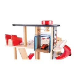 Hape E3019 Stunt Fahrbahn Mit Ladestation Passend Für Viele Diecast Modelle -Le Toy Van Geschäft E3019 3 Stunt Fahrbahn mit Ladestation