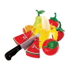 Hape E3171 Obst-Set Zum Schneiden Inkl. Messer Für Kinderküche