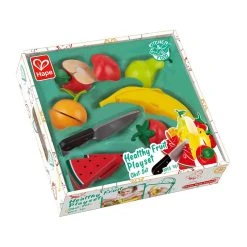 Hape E3171 Obst-Set Zum Schneiden Inkl. Messer Für Kinderküche -Le Toy Van Geschäft E3171 3 Obst Set