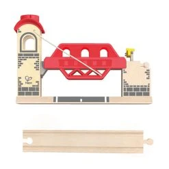 Hape E3709 Hubbrücke - Zugbrücke Für Holzeisenbahn 7 Hape E3709 Hubbrücke - Zugbrücke Für Holzeisenbahn -Le Toy Van Geschäft E3709 3 Hubbrucke Zugbrucke