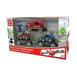 Hape E3735 Rennwagen Transporter Für Holzeisenbahn 7 Hape E3735 Rennwagen Transporter Für Holzeisenbahn -Le Toy Van Geschäft E3735 2 Rennwagen Transporter