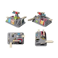 Hape E3764 Eisenbahn-Baukasten-Set -Le Toy Van Geschäft E3764 3 Eisenbahn Baukasten Set