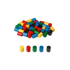 Egermann 2258 Ersatzstecker Groß 19 X 25mm Bunt Ca. 50 Stück