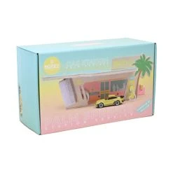 Norev G43000 Tankstelle "Palm Springs" Aus Holz Maßstab 1:43 -Le Toy Van Geschäft G43000 4 Tankstelle