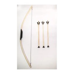 Holzkönig H125 Pfeil Und Bogen (3 Pfeile) 80 Cm Lang Holz