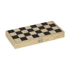 Goki HS040 Schachspiel 26 Cm Klappbox Holz -Le Toy Van Geschäft HS040 2 Schachspiel