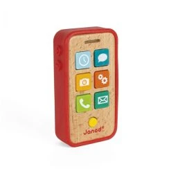 Janod J05334 Smartphone Mit Funktionen Handy Holz