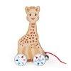 Janod J09502 Nachziehtier "Giraffe Sophie" Holz