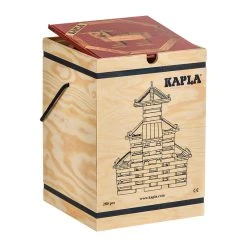 KAPLA-Holzplättchen 280er Kasten Pinienholz Bausteine