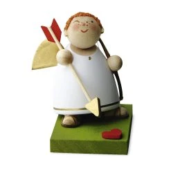 Günter Reichel N.400.1.0 Schutzengel "Amor Mit Pfeil Und Bogen" Erzgebirge