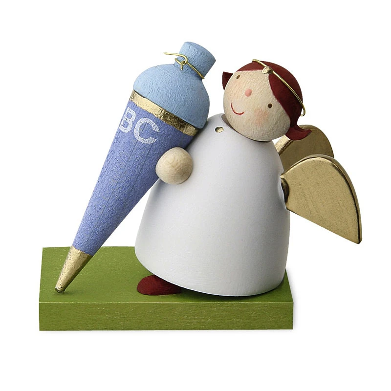 Günter Reichel N.421.1.0 Schutzengel Mit Schultüte - Junge 3 Günter Reichel N.421.1.0 Schutzengel Mit Schultüte - Junge