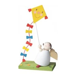 Günter Reichel N.431.4.0 Schutzengel Mit Drachen Erzgebirge Holz