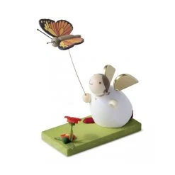 Günter Reichel N.441.0.0 Schutzengel Mit Schmetterling Erzgebirge