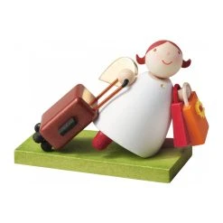 Günter Reichel N.443.0.0 Schutzengel Mit Auf Reisen Erzgebirge Holz