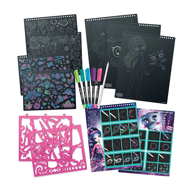 Nebulous Stars NS11121 Kreatives Skizzenbuch - Schwarze Seiten "Eclipsia" Hape 4 Nebulous Stars NS11121 Kreatives Skizzenbuch - Schwarze Seiten "Eclipsia" Hape – Bild 2