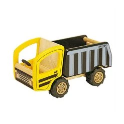 Pintoy P3008 Kipplaster Gelb Aus Holz