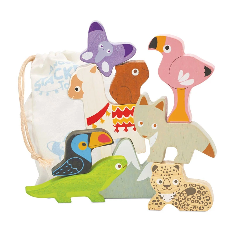 Le Toy Van PL113 Stapelspiel "Anden Tiere" Holz 3 Le Toy Van PL113 Stapelspiel "Anden Tiere" Holz