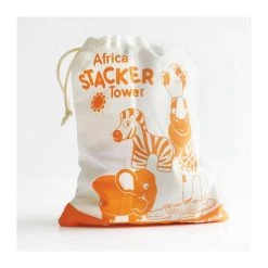 Le Toy Van PL117 Stapelspiel "Afrika" Holz -Le Toy Van Geschäft PL117 4 Stapelspiel Afrika