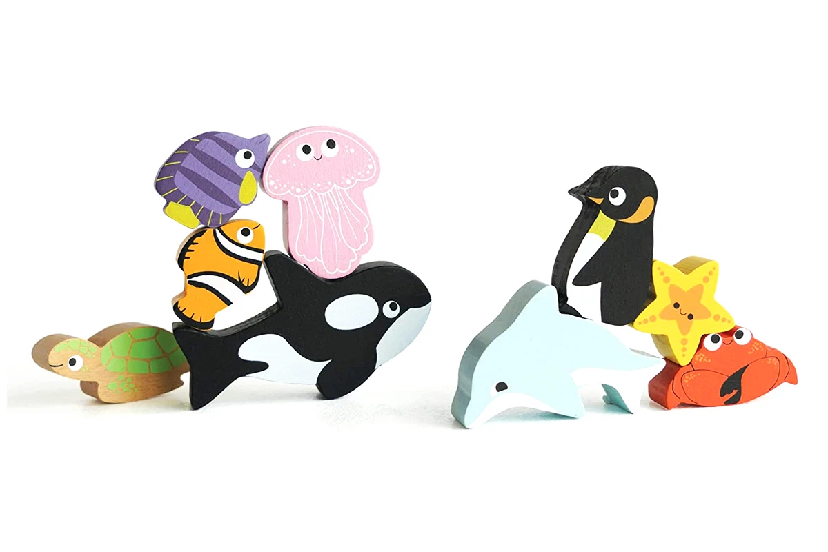 Le Toy Van PL139 Stapelspiel "Ocean Stacker" Holz 4 Le Toy Van PL139 Stapelspiel "Ocean Stacker" Holz – Bild 2